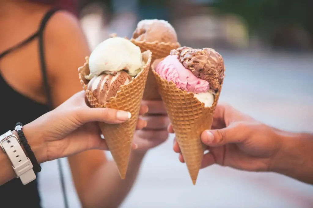Ice cream, Gorey