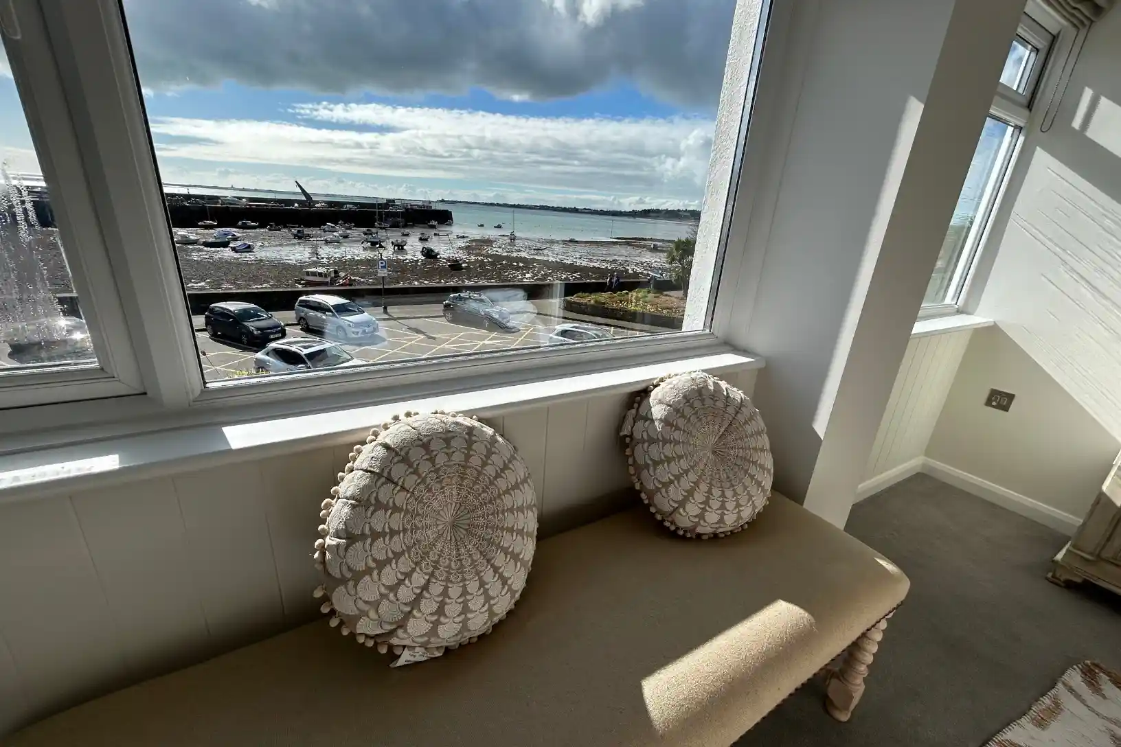 Seating and view retreat aparment